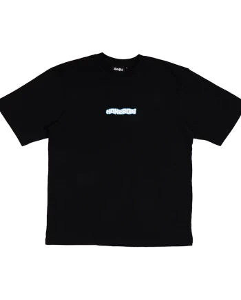 HOMEBOIS BLUR HALFTONE T-SHIRT [BLACK]-1