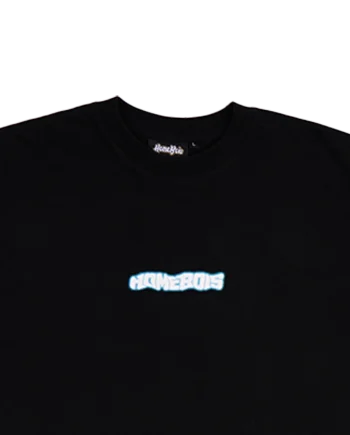 HOMEBOIS BLUR HALFTONE T-SHIRT [BLACK]-3
