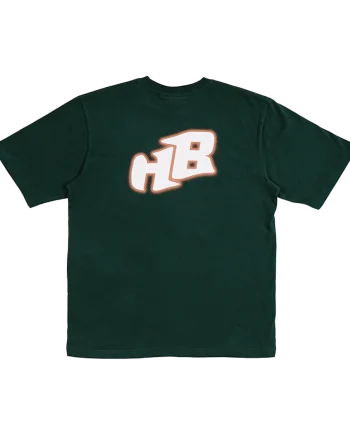 HOMEBOIS BLUR HALFTONE T-SHIRT [GREEN]-2