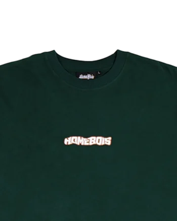 HOMEBOIS BLUR HALFTONE T-SHIRT [GREEN]-3