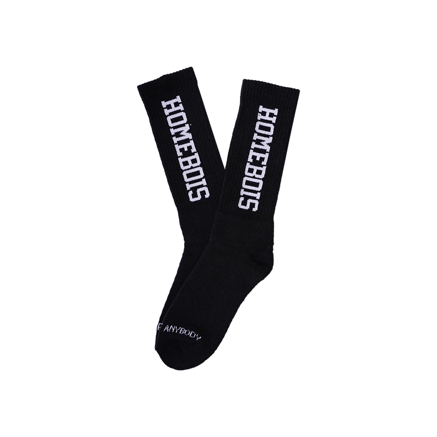 HOMEBOIS CREW SOCKS [BLACK]-1