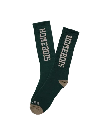 HOMEBOIS CREW SOCKS [GREEN]-1