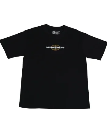 HOMEBOIS GLOBE TEE BLACK 2025-1