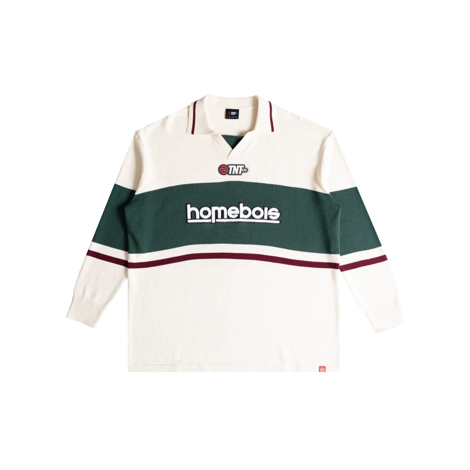HB X TNT Long Sleeve Knitwear (OffWhite)